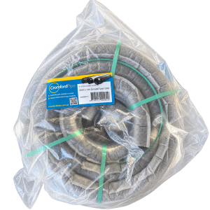 Cromford socked drainage pipe – 50 mm × 20 m coil