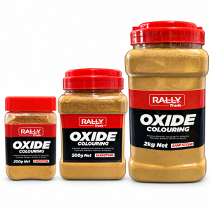 Rally Sandstone Oxide – 200 g, 500 g and 2 kg range