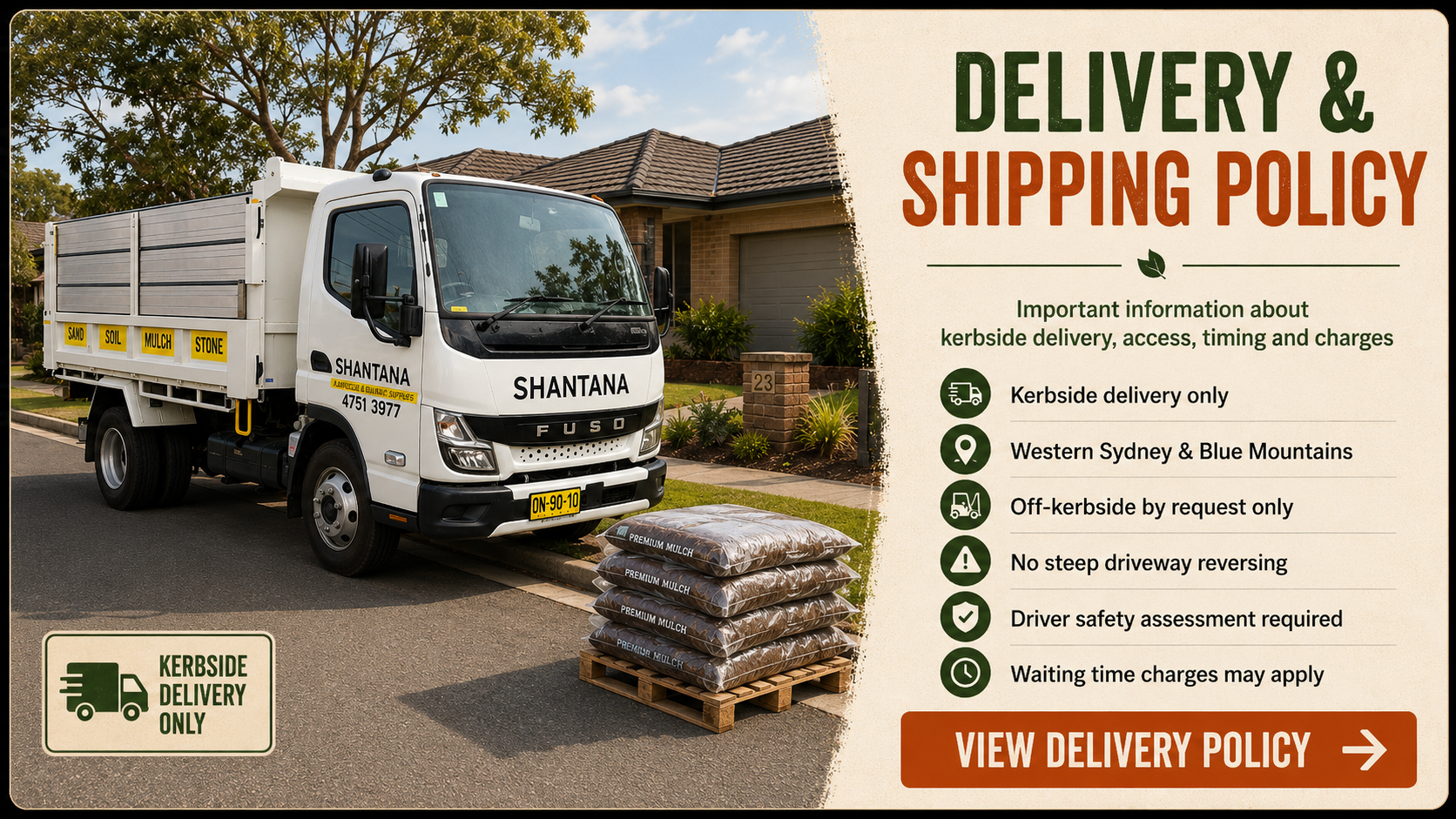 Delivery & Shipping Policy