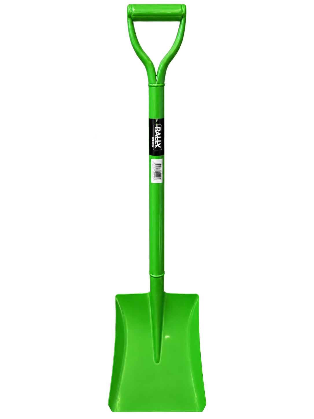 Rally All-Metal Shovel – Green Green Rally all-metal shovel with D handle