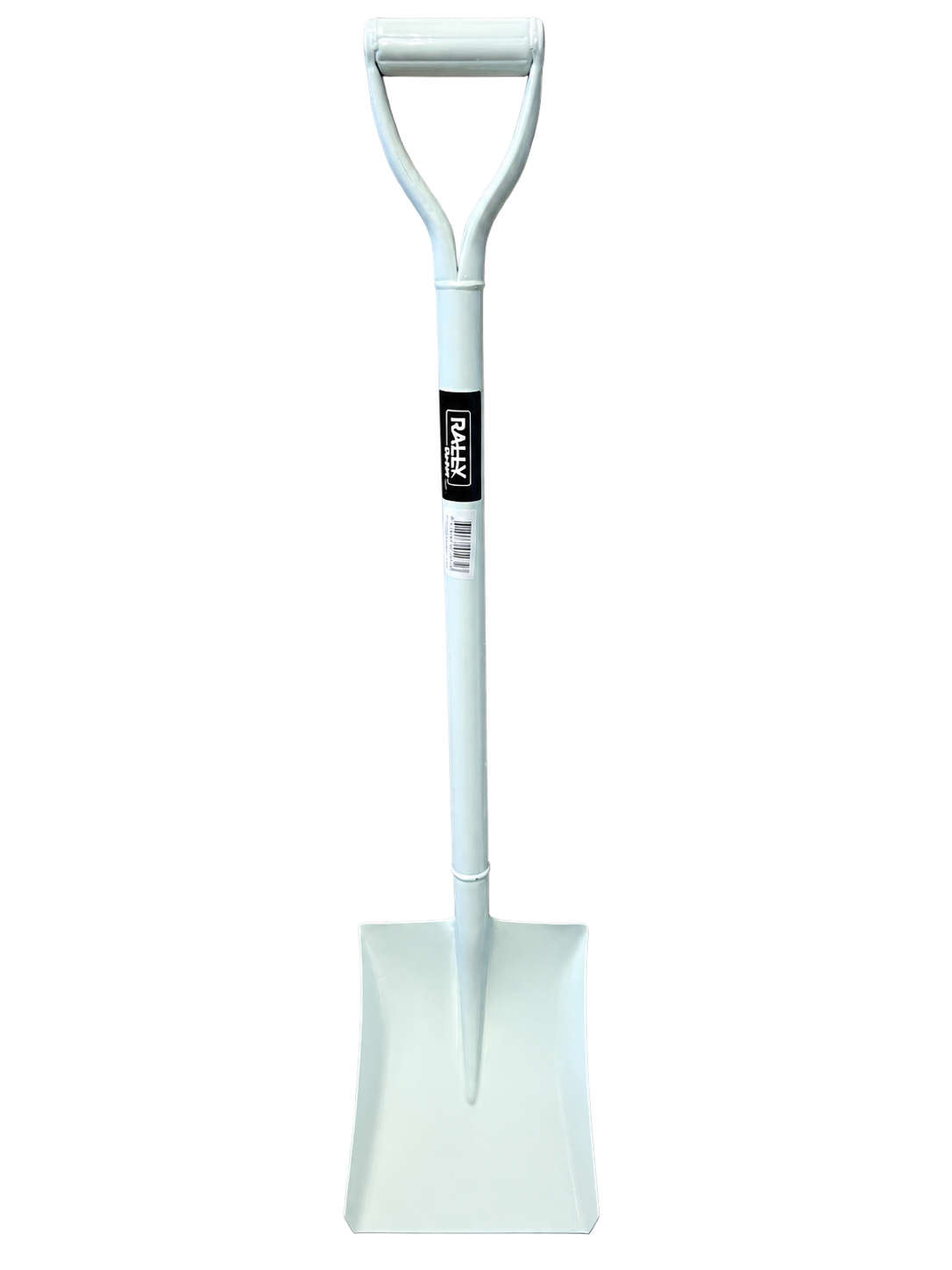 Rally All-Metal Shovel – White White Rally all-metal shovel with D handle