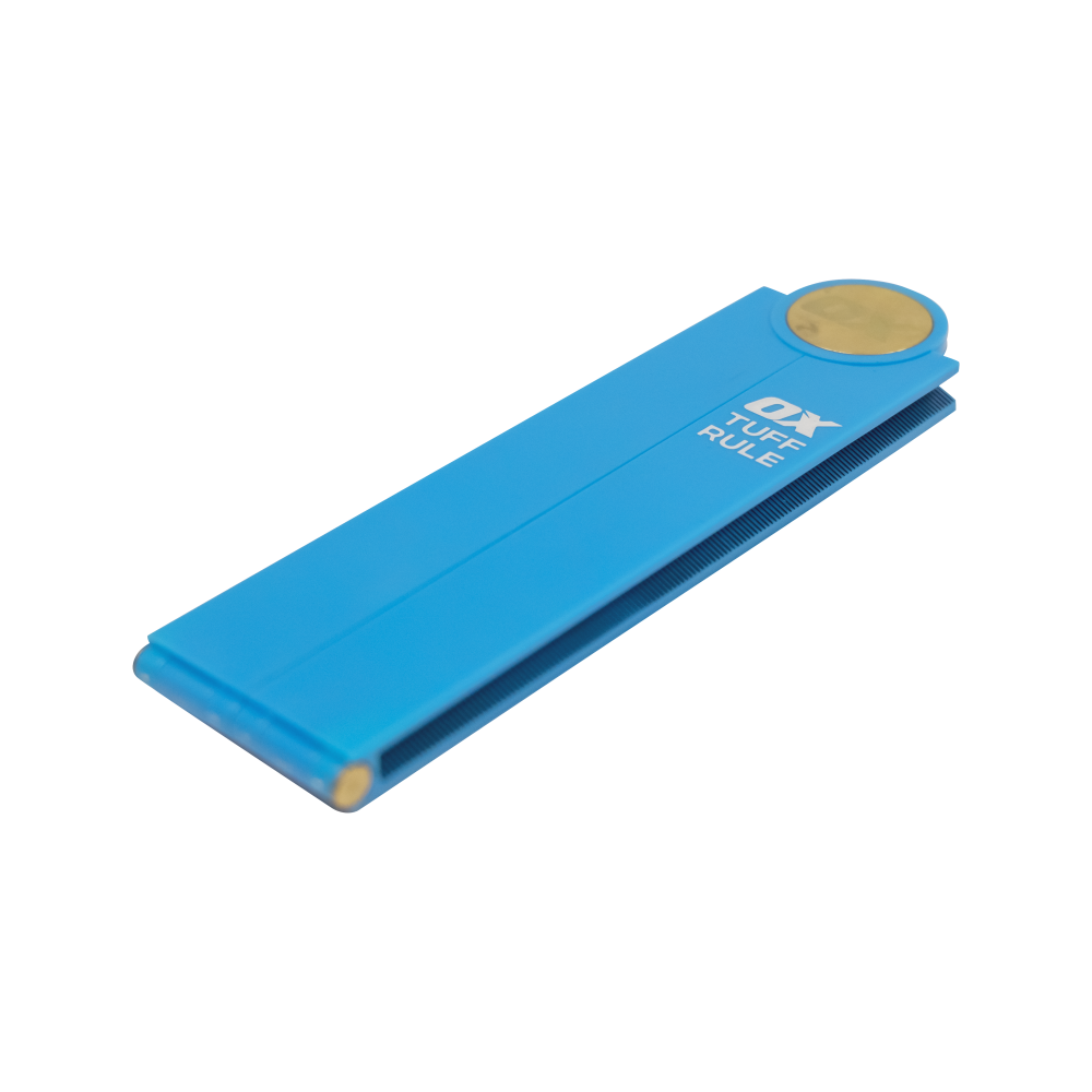 OX Pro Tuff Rule – Cyan, 600mm