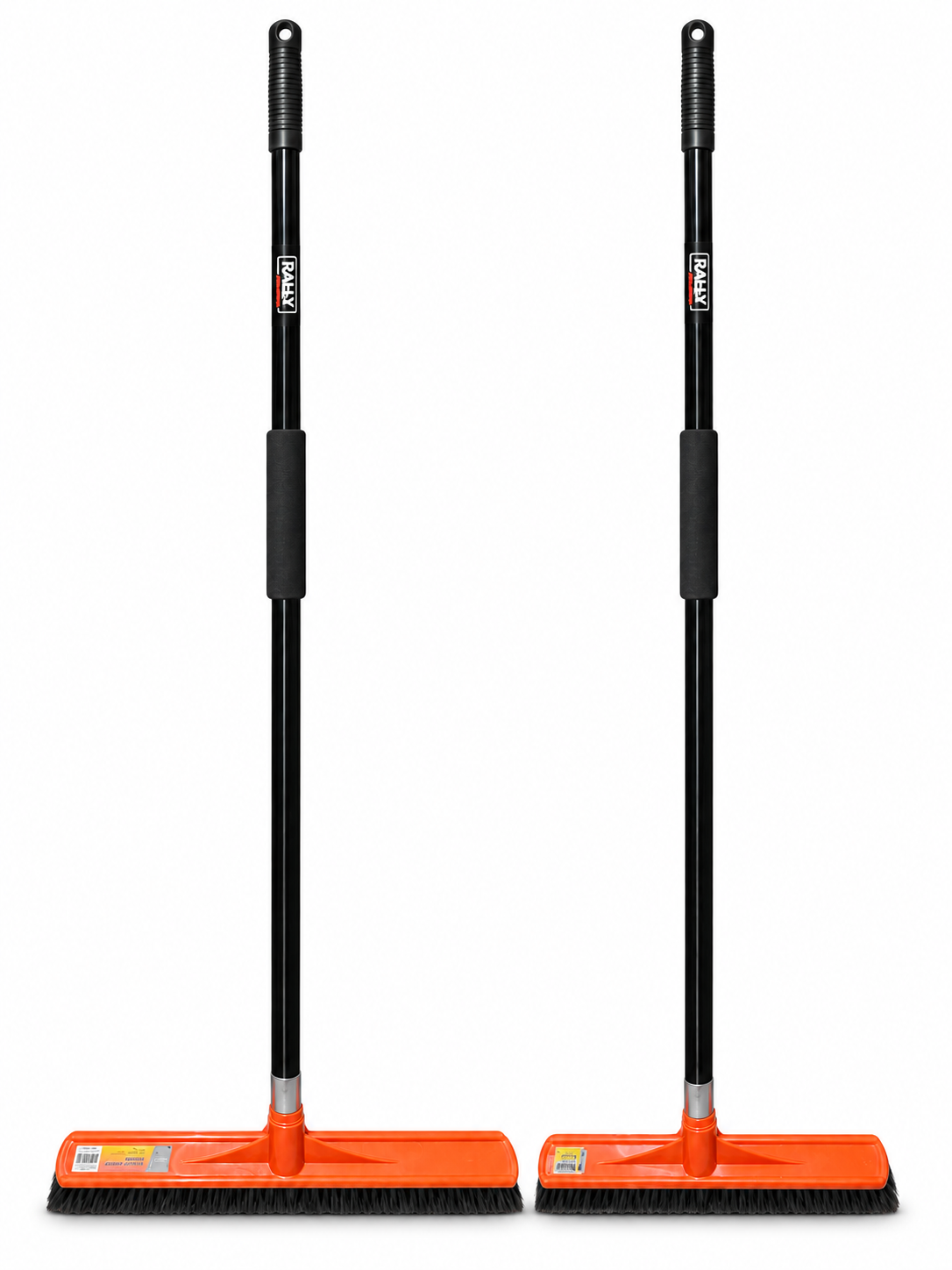 Rally Tradie Sweep Broom โ Size Range Rally Tradie Sweep brooms โ 600 mm and 450 mm with steel handles